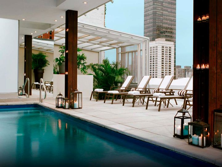 Takterrassen på Empire Hotel i New York