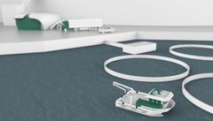 Pilot-E er et finansieringstilbud til norsk næringsliv, etablert av Forskningsrådet, Innovasjon Norge og Enova. Nå bidrar Pilot-E til å realisere en hydrogendrevet oppdrettsbåt. (Ill.: Moen Verft)