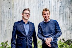 Tomas Bøhler Torsen og Sverre Olav Gjerløw leder Norges største rådgivermiljø innen VA-teknikk i COWI. Foto: Ragnhild Heggem Fagerheim / COWI