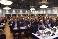 Årsmøtet til Fiskebåt er populært og samlar opp mot 400 personar. Bildet er frå årsmøtet i 2020. Foto: Odd Kristian Dahle/Fiskebåt.