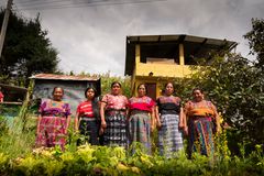 Turen gikk til Huehuetenango og San Marcos sørvest i Guatemala. Bygdekvinner i Guatemala møter systematisk kjønnsdiskriminering. De har for eksempel dårlig tilgang til jord og dermed få muligheter til egen inntekt. Foto: Utviklingsfondet