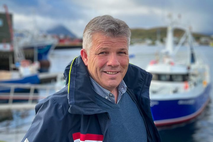 Fiskeri- og havminister Bjørnar Skjæran besøker Tromsø og Honningsvåg denne uka. Foto: Emil Bremnes/NFD