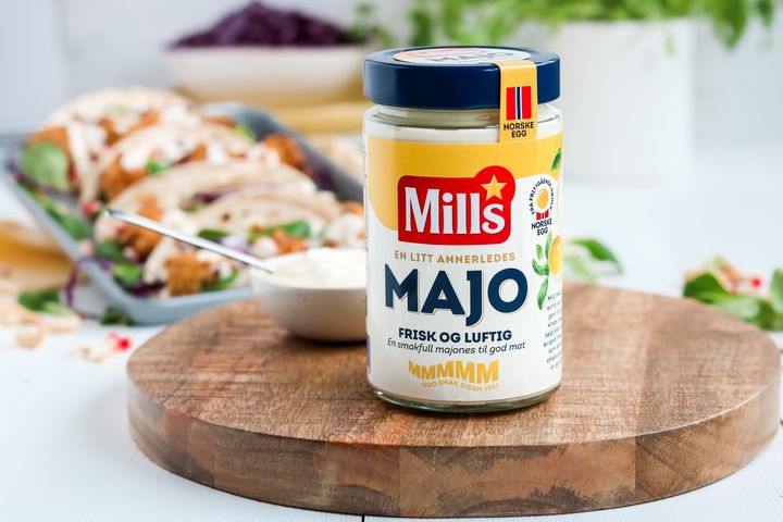 Mills Majo har en frisk smak og luftig konsistens.