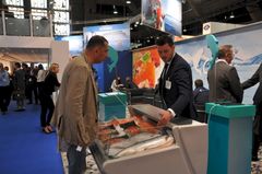 Norsk stand på Seafood Expo Global. Foto: Innovasjon Norge