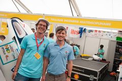 Simen S. Hansen (Bergen) og Torkel A. Genet (Sandnes) representerer Toulouse i årets Shell Eco-marathon.