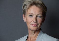 Lanserer ny profil for selskapet. Elisabeth Heggelund Tørstad, Administrerende direktør i Asplan Viak. Foto: Nina Rangøy