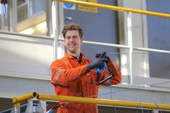 NTNU student Karl F. Nevland:
‒  Vi har undersøkt kommersialiseringspotensialet, og jobbet for at det er samsvar mellom produktet vi utvikler og hva kunden vil ha, sier Nevland.