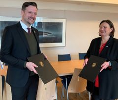 Ulstein og Westhrin foto: Norsk Folkehjelp
