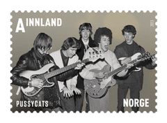 Nummer: NK 1860 Motiv: Pussycats Design: Madeleine M. Karlstrøm Foto: Foto: © (NK 1860) John Myhre/NTB Scanpix, Verdi: A-Innland (kr 9,50)x 4 Trykk: Offset fra Joh. Enschedé Security Print, Nederland