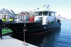 Kystverkets nye tilsynsbåt, MS Slåtterøy, er levert av Maritime Partner(Foto: Kystverket/Pål Are Lilleheim)