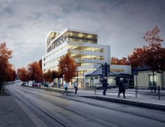 AF Gruppen has entered into an agreement to build a new office building in the Skøyen district of Oslo at Drammensveien 126. Ill. Thune Eureka.