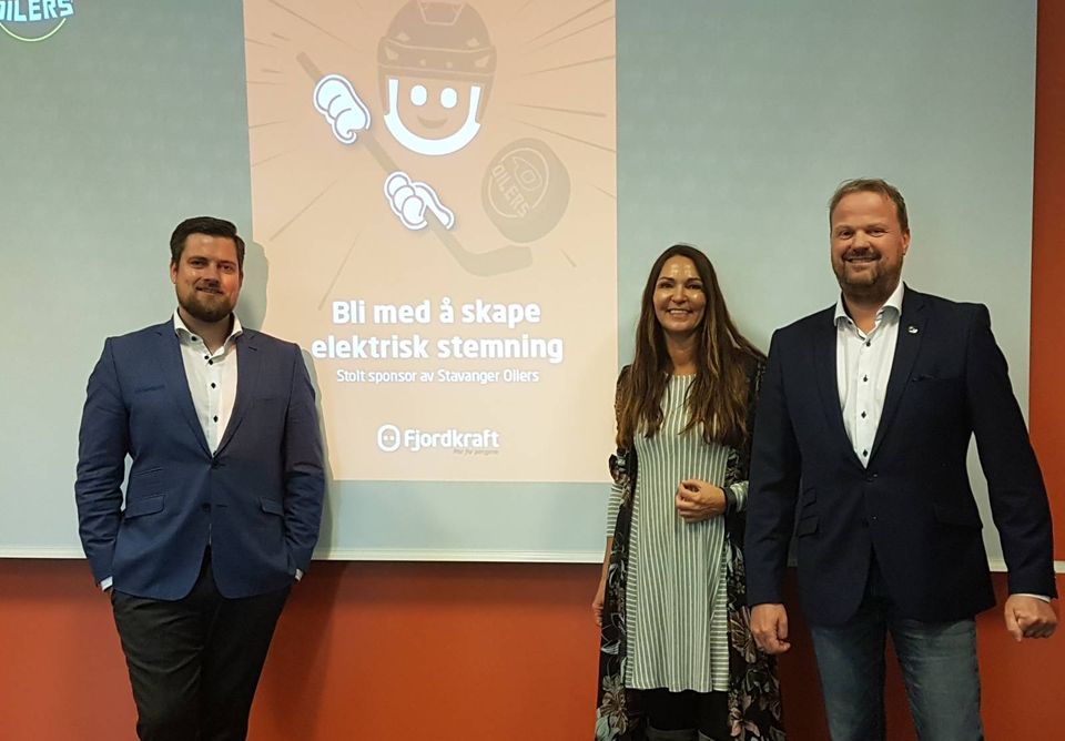 Fjordkraft ny hovedsponsor for Stavanger Oilers | Fjordkraft