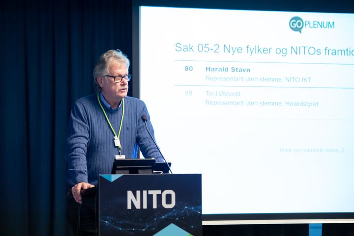 Harald Stavn, utvalgsleder i NITO IKT.