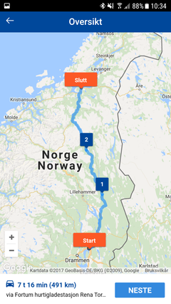 Reiseoversikt