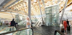 Illustrasjon av Gardermoen OSL T2