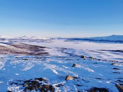 Fra Oarjjit mot Leina i Troms Foto: Kjetil Letto