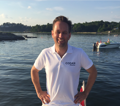 Foto: Thomas Røang, båtekspert i Codan Forsikring