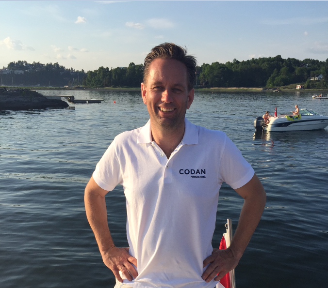 Foto: Thomas Røang, båtekspert i Codan Forsikring