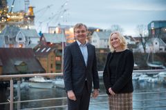Fra venstre: Kolbjørn Haarr, Kristin Kinn Kaste
