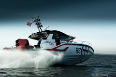 RASK: Den nye skøyta RS 161 «Einar Staff SR» er god for over 45 knop.