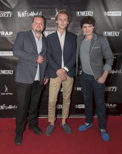 Brødrene Fristad på rød løper i Hollywood på NFMLA