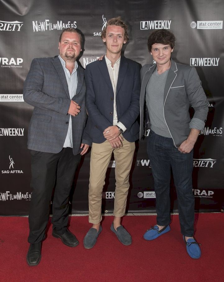 Brødrene Fristad på rød løper i Hollywood på NFMLA