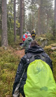 Tur fra Skullerudstua til St.Hansåsen i Oslo Foto: Aktiv mot Kreft