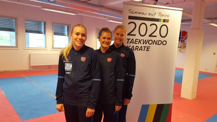 Fra venstre Gitte Brunstad, Bettina Alstadsæther og Lotte Andersen. Foto: NKF