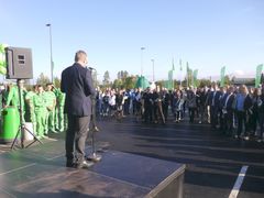 KIWI-sjef Jan Paul Bjørkøy ønsket velkommen
