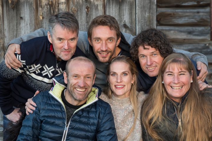 Odd-Bjørn Hjelmeset, Thea Næss, Trine Hattestad, Thorbjørn Løkken, Vidar Riseth og Frode Andresen. Foto: Espen Solli/TV 2.