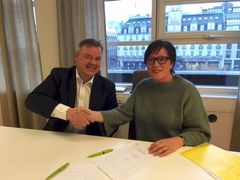 Odd Arild Grefstad og Ingjerd Hovdenakk.