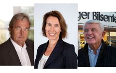 Carl E. Steen, Line Aarnes og Egil Stenshagen er nye styremedlemmer i Bertel O. Steen AS.