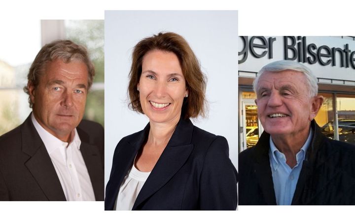 Carl E. Steen, Line Aarnes og Egil Stenshagen er nye styremedlemmer i Bertel O. Steen AS.