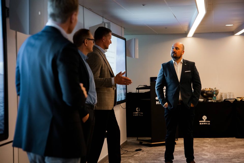 Panel talk on board Havila Polaris