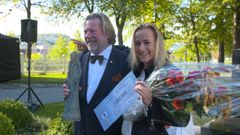 Odd Reitan og Tale Maria Krohn Engvik, ÅRets Ladejarl 2018