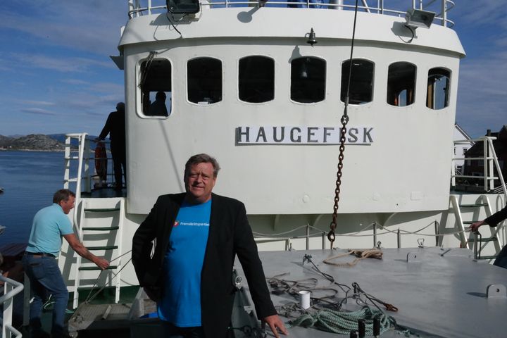 Fiskeri- og sjømatminister Harald T. Nesvik.