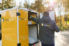 LEVERING: Helthjem og Kolonial inngår nå et nytt samarbeid. Foto: Helthjem