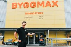 Butikksjef Andreas Andersom ønsker alle Mossinger med hjerte for hjemmefiksing velkommen til nytt og større varehus i Vestby.