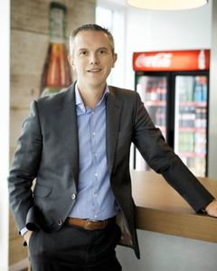 Carl Lescroart, administrerende direktør i Coca-Cola European
