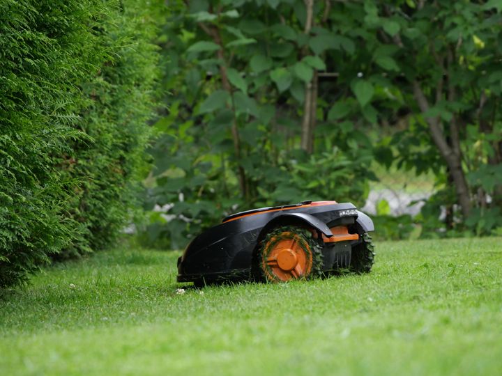 Robotgressklippere har vært kriminelt populære i sommer. (Foto: If)