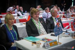 Representanter fra Norges Bueskytterforbund var Endre Vik Larsen og Steinar Risinggård