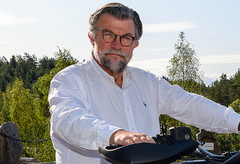Per Anton Vinje, styreleder for Motorsykkelimportørenes Forening i Norge.
