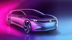Konseptbilen Volkswagen ID. SPACE VIZZION
