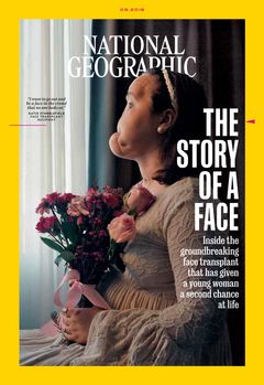 Coveret til den amerikanske utgaven av National Geographic.