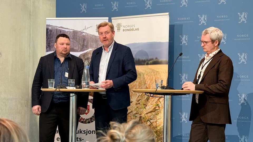 Solberg Gimming Bergseth jordbrukets krav 2026