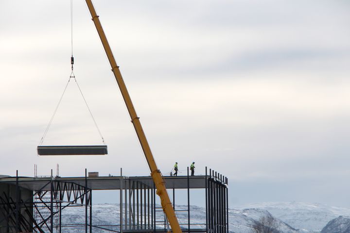 Forsyningsbygg, Ørland. Foto: Forsvarsbygg