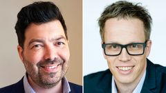 SAMARBEIDER: Alexander Brage Hansen i buildingSMART Norge og Jacob Mehus i Standard Norge vil styrke et allerede godt samarbeid.