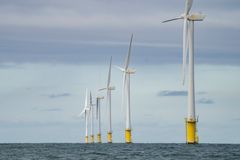 Shell has more than 20 years of experience in wind power, Image is from the Noordzee Wind Farm in the Netherlands. (Photo: Shell)