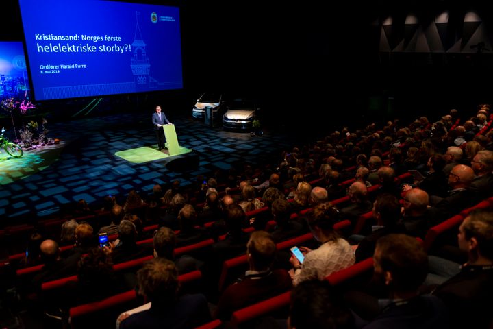 Harald Furre, ordfører i Kristiansand