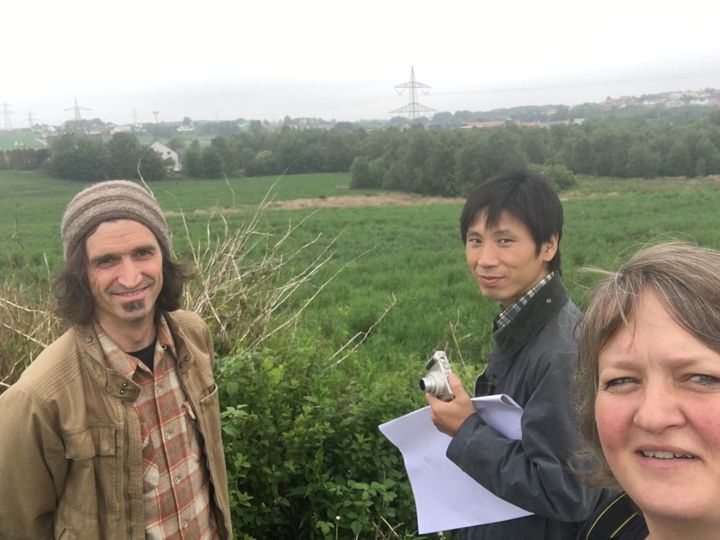 Fv. Nathaniel Behrends, Kenjiro Kito og Else Dybkjær (fagansvarlig).